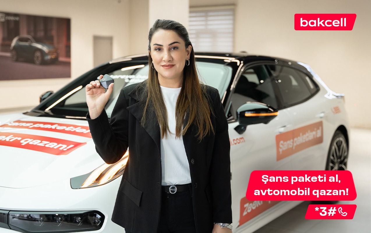 “Bakcell” lotereyasında 9-cu lüks avtomobil uduldu