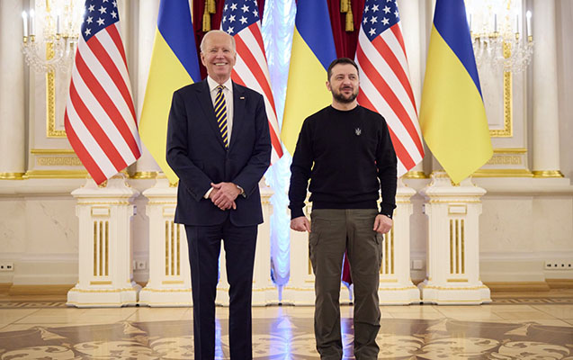 ABŞ bir ilə Ukraynaya 75,5 milyard dollar xərcləyib