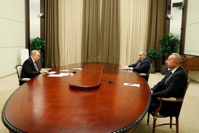 Əliyev, Putin və Paşinyan Moskvada - GÖRÜŞƏCƏKLƏR