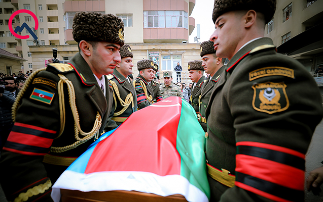 Orxan Əsgərovun cənazəsi II Şəhidlər xiyabanına aparılır - Yenilənir