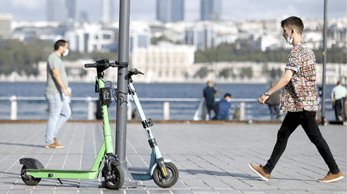 Bakı bulvarında skuterlərin hərəkəti üçün yeni konsepsiya hazırlanıb
