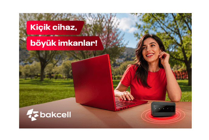 Bakcell Mi-Fi ilə interneti özünlə apar və harada olsan, onlayn qal