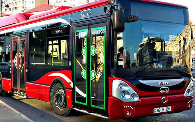 Sabah Bakıda bəzi avtobusların hərəkəti dəyişdiriləcək