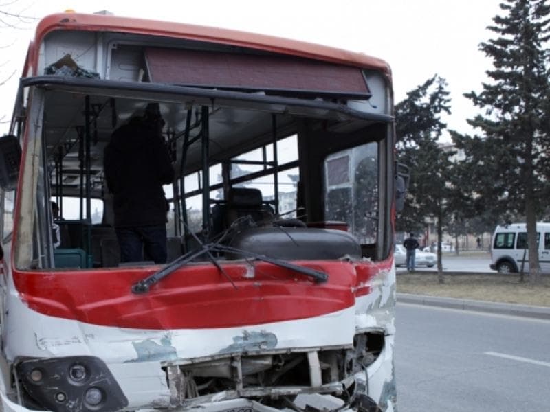 Qəzaya düşən məktəblilərin durumu ilə bağlı açıqlama