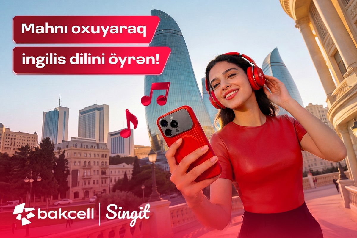Bakcell ilə ingilis dilini “Singit” tətbiqində öyrən