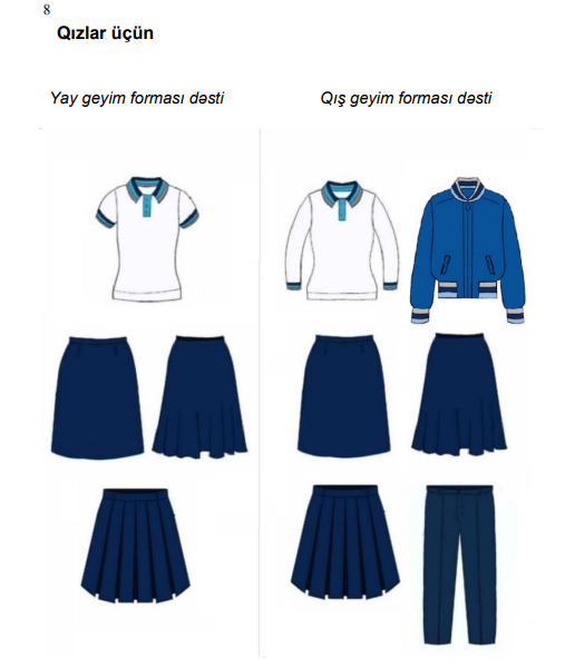 Azərbaycanda məktəbli formalarının yeni qiymətləri açıqlanıb